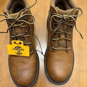 Ariat Tan Lace Up Women's Boots